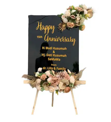 Papan Bunga Akrilik Bonebone