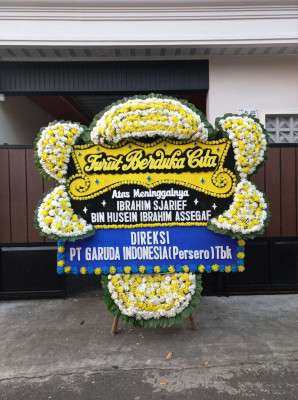Papan Bunga Duka di Bonebone