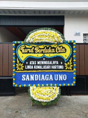 Papan Bunga Duka di Bonebone
